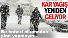 Meteoroloji Ağzındaki Baklayı Çıkardı: Kar Yağışlarının Döneceği Tarih Yakın... - Gönül Yolu
