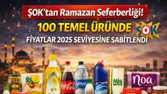 ŞOK’tan Ramazan Seferberliği! 100 Temel Üründe Fiyatlar 2025 Seviyesine Sabitlendi - Gönül Yolu
